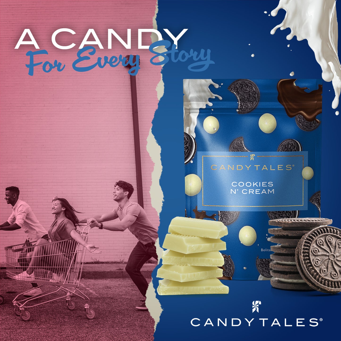Candy Tales Cookies and cream 100 gr - CandyTales