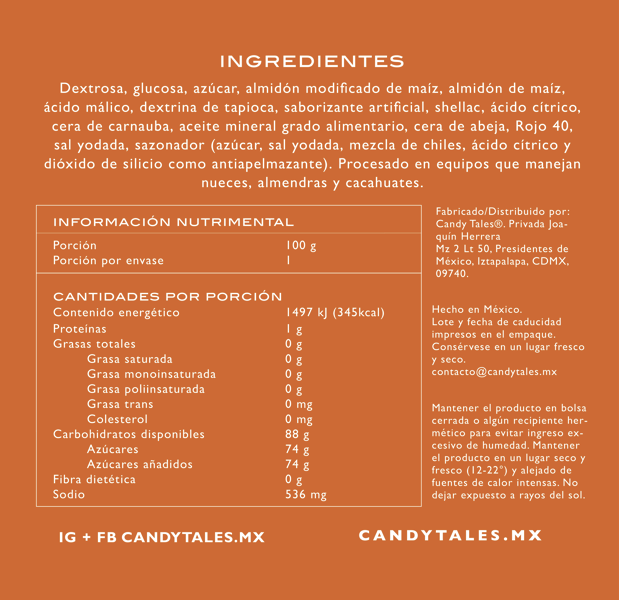 Cherry Bombs (Cereza Ácida) Enchilada - CandyTales