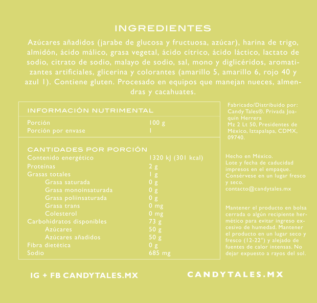 Rainbow Bites Enchilados - CandyTales