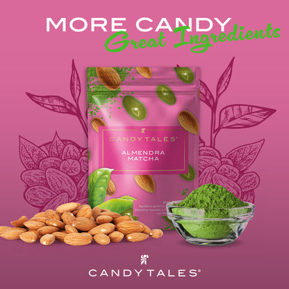 Candy Tales Almendra Chocolate blanco y Matcha 100 gr - CandyTales