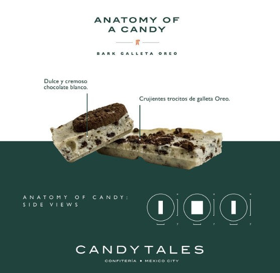 Candy Tales Cookies and cream 100 gr - CandyTales