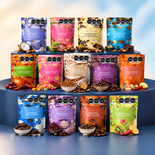 Gran Surtido CandyTales con 13 productos individuales, valor total de $702.00 y 30% de descuento